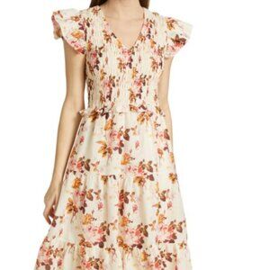 SEA Esme Floral Tiered A Line Maxi Dress